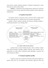 Verslo logistikos procesų ypatumai UAB „Bosca“ 6 puslapis