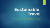Sustainable Travel
