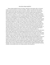 Kada darbas prilygsta žygdarbiui? (samprotavimas)