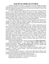 Trėmimai. Kūryba tremtyje 2 puslapis