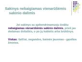  Vientisinio sakinio skyryba-taisyklės 11 puslapis
