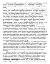 Donelaitis "Metai" apžvalga