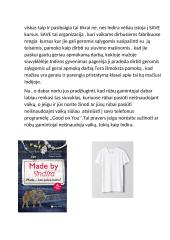 Ar tikrai mada – bet kokia kaina egzistuoja? 2 puslapis