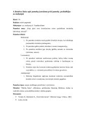 Teisės pagrindų ugdomoji pamokos analizė 1 puslapis