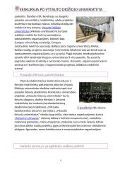 Ekskursija po VDU 5 puslapis