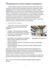 Ekskursija po VDU 6 puslapis