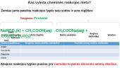 Cheminė lygtis – užrašyta cheminė reakcija 8 puslapis