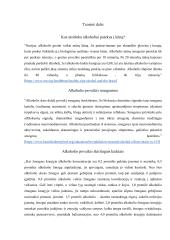 Alkoholio poveikis organizmo sveikatai 5 puslapis