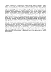 Jono Biliūno apysaka "Liūdna pasaka": Lietuvos istorijos liudytoja