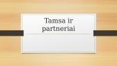 Knyga ,,Tamsa ir partneriai“ 