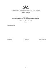 Akcinės bendrovės „Legalize“ veiklos dokumentai 11 puslapis