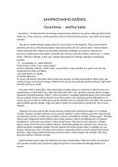 Gyvenimas - amžina kaita