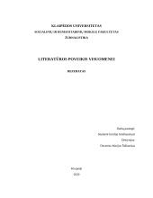 Literatūros poveikis visuomenei