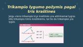 Trikampio lygumo požymiai 5 puslapis