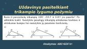 Trikampio lygumo požymiai 7 puslapis
