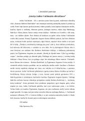 Istorija Juditos Vaičiūnaitės eilėraščiuose