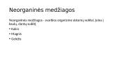 Organinės ir neorganinės medžiagos 12 puslapis