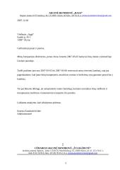 Verslo korespondencijos savarankiškas darbas 3 puslapis