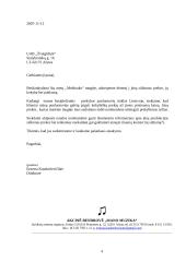 Verslo korespondencijos savarankiškas darbas 4 puslapis