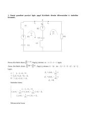 Vienfazės sinusinės elektros grandinės skaičiavimas - tyrimas 3 puslapis