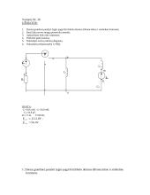 Vienfazės sinusinės elektros grandinės nustatymas