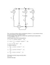 Vienfazės sinusinės elektros grandinės tyrimo ataskaita 3 puslapis