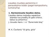 Lietuvių liaudies muzika kompozitorių kūryboje 2 puslapis