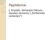 Lietuvių liaudies muzika kompozitorių kūryboje 12 puslapis