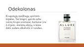 Parfumerijoje naudojamas alkoholis 3 puslapis