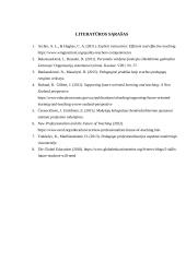 Ateities mokytojas: kompetencijos, iššūkiai, galimybės 10 puslapis