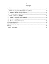 Logistinės įmonės „Y“ veiklos analizė 2 puslapis