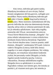 Kaip gyvenimas išbando žmogaus dvasinę stiprybę? (Biliūnas, Krėvė) 3 puslapis