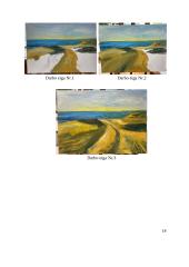 „Kelias į nežinią“. Tapyba 13 puslapis