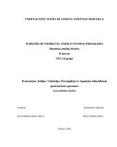 Prancūzijos, Italijos, Vokietijos, Portugalijos ir Japonijos šalių klientų aptarnavimo ypatumai