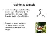Organine chemija: alkoholiai  7 puslapis