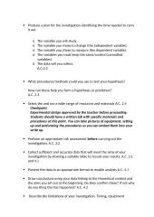 The Scientific Method (chemija anglų kalba) 6 puslapis