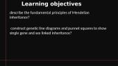 Mendelian genetics 3 puslapis