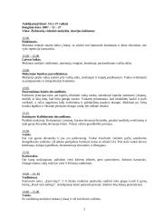 Auklėjamojo renginio planas: "Kalėdinis vakarėlis" 2 puslapis