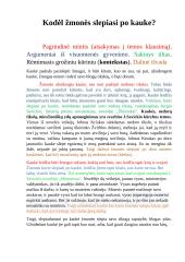 Kodėl žmonės slepiasi po kauke? (Savickis)