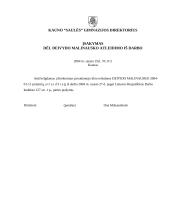 Įmonės dokumentų pavyzdžiai 5 puslapis