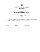 Įmonės dokumentų pavyzdžiai 6 puslapis