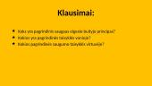 Saugi elgsena buityje 15 puslapis
