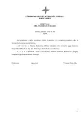 Įmonės raštvedyba: UAB "Vitrina" 12 puslapis