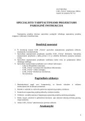 Įmonės raštvedyba: UAB "Vitrina" 4 puslapis