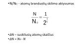 Radioaktyviojo skilimo dėsnis 9 puslapis