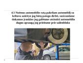 Lengvojo automobilio paruošimas privalomajai techninei apžiūrai 11 puslapis
