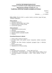 Elektros lanko uždegimas, jo palaikymas, siūlės formavimas 2 puslapis