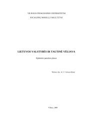 Išplėstinis pamokos planas: Lietuvos valstybės ir tautinė vėliava