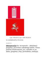 Išplėstinis pamokos planas: Lietuvos valstybės ir tautinė vėliava 13 puslapis