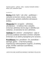 Išplėstinis pamokos planas: Lietuvos valstybės ir tautinė vėliava 17 puslapis